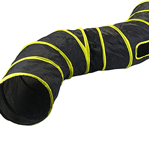 FAKEME Collapsible Cat Tunnel for Indoor Cats Rabbit Tunnel for Kitten Puppy Bunny