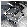 Bicycle Pedal Bearing Mountain Road Bike Pedals Anti-slip Aluminum Alloy Cycling Par(105 Double DU) #1