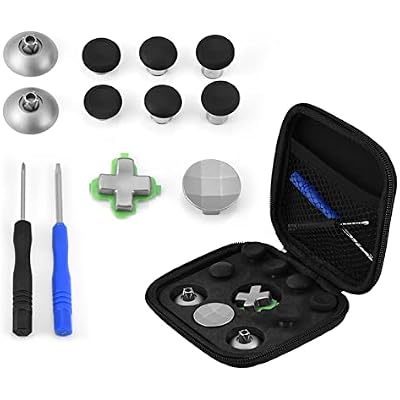 Replacement Part, Mini Thumb Stick Cap Magnetic Replacement Button Kit for XBOXONE Joystick 12 &times; 11 &times; 3.5cm