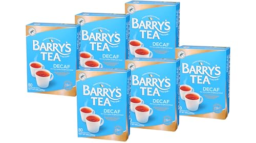 Barry's Tea Decaf Blend 80 Teabags (6 Pack), fresh from Barry's Tea in Ireland