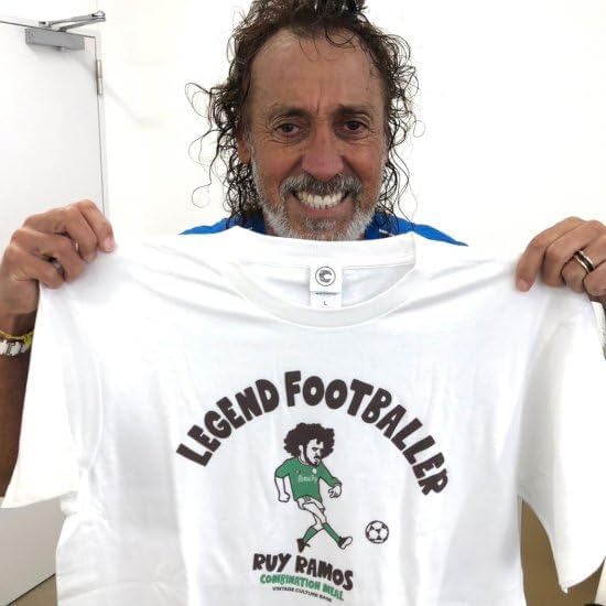 Amazon | [COMBINATION MEAL] ラモス瑠偉 LEGEND FOOTBALLER コットンT