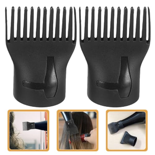 minkissy 15 Peças Secador De Cabelo Difusor Capa De Pente Bocal De Fixação Universal Desembaraçador