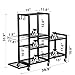 6-Tier Home Gym Storage Rack with Wheels, Dumbbell Weight Rack and Yoga Mat Organizer, Multi-Purpose Gym Equipment Storage Stand for Home Gym Accessories