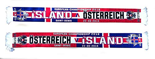 DiaboloNet Island SCHAL ISLANDSCHAL Iceland Scarf SEIDENSCHAL Island ÖSTERREICH Austria EM 2016 Cover