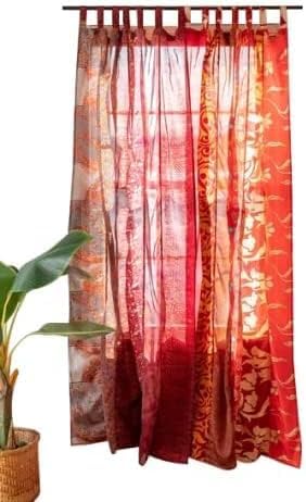 ZENAURA Hippie Colorful Curtains