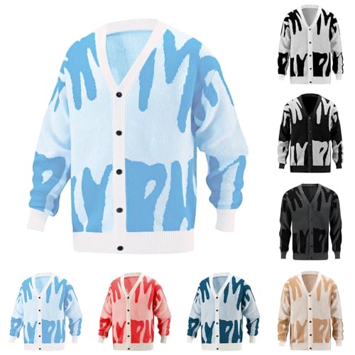 Chaqueta de punto elegante hombre para abrigarse con estilo 2
