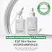 Zipiderm EGF Skin Barrier Hydro Ampoule – Korean Lightweight Hydrating Serum with Ceramides, PDRN & Niacinamide | Barrier-Supporting Skincare for Sensitive & Delicate Skin | 1.01 fl oz