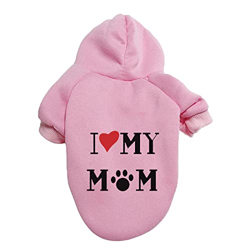 Tonsee Accessoire Große und kleine Hundepullover Haustierpullover Hundekleidung Haustierkleidung Kleidung Zubehör Online Shop (Pink, S)