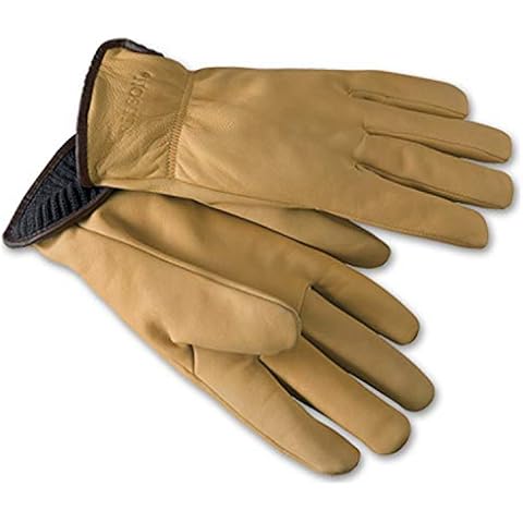 Filson Clothing: Men's Goat Skin Wool Lined Work Gloves 62022LTN - Tan - X Large Cover