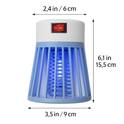 Image of Plug-in UV Bug Zapper | इलेक्ट्रिक मच्छर मारने वाली मशीन | Silent Mosquito Killer Lamp for Home | कीट नाशक नाइट लाइट for Bedroom & Living Room
