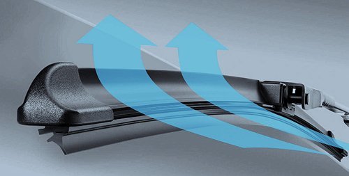Image of BOSCH 3397007863 AeroTwin Wiper Blade Combo Pack - Set of 2 (26 inch & 18 inch) | Driver and Passenger Side Original Equipment Replacement Blades