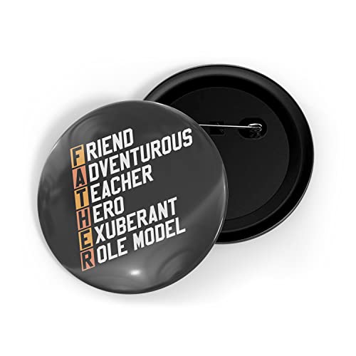 Image of dhcrafts Pin Badge Multicolor Family Glossy Finish Design Pack of 1 (58mm)