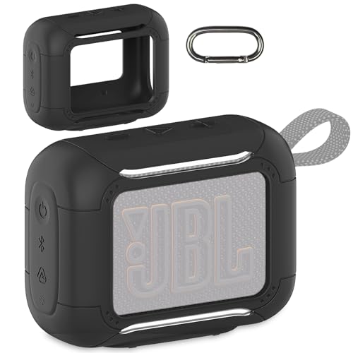 BCWXION�V���J�Q���ی�J�o�[ for JBL GO5 Bluetooth�X�s�[�J,�V�����_���[�v,�ϏՌ� �y�� ���E�ȒP �|��^�v��Bluetooth�X�s-�J- G0 5�Ή��p �ی�P�X 5�F�I�v�V���� ���b�h (�K)