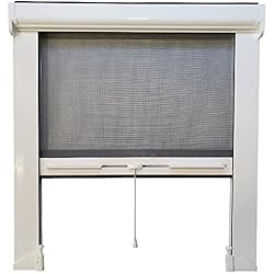 Mosquitera Enrollable Puerta Mosquitera Enrollable de Aluminio 100%. Fabricada a la Medida de Tu Ventana o Puerta Fácil Instalación. Medidas de Ancho x Alto