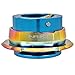 NRG Steering Wheel Quick Release Kit - Gen 2.8 - New Blue with Diamond Cut Neochrome Ring - Part # SRK-280NB-MC