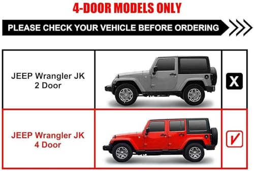 Estribos laterales para Jeep Wrangler JK 2007-2017 miniatura 6