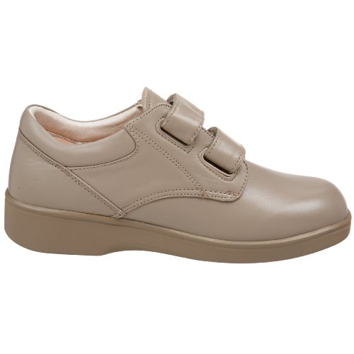 Apex Women's Conform Double Strap Sneaker, Taupe, 8 X-Wide #TOP5