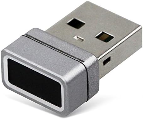 Feintech FPS00100 USB Fingerprint Sensor for Windows Hello Reader Security Scanner - silver
