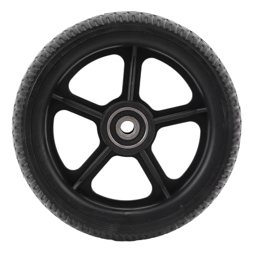 Drfeify 6.5inch Electric Scooter Rear Wheel Assembly with Anti Slip Rubber Shock Absorbent for m365 Electric Scooter, Replacement for Snowy Rainy Days