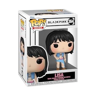 Funko Pop! Rocks: Blackpink – Lisa – Figurine en Vinyle à Collectionner – Idée de Cadeau – Produits Officiels – Jouets pour Les Enfants et Adultes – Music Fans - Les Beatles, Paul McCartney, John Lennon, RIngo Starr, George Harrison