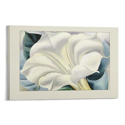 Toile Georgia O'Keeffe 60x90 cm pour habiller un mur vide de salon