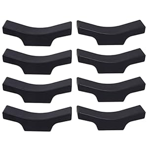 Cabilock Legering Eetstokjes Creatieve Eetstokjes Hotel Catering Chopsticks (Zwart) 8Pcs