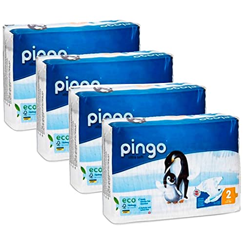 Pack ahorro Pañales T2 (3-6kg) Pingo 168 Uds