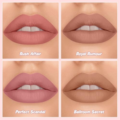 Image of TNW - Comfy Matte Liquid Lipstick | 03 Perfect Scandal | Weightless, Hydrating & Long-Wear | Shea Butter, Hyaluronic Acid & Jojoba Oil | Paraben-Free | 3ml