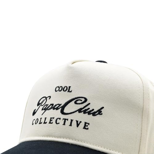 Image of Waldeal Vintage Papa Trucker Hat, Adjustable Snapback Dad Hats for Men, Fathers Day Birthday Gifts Two Tone Baseball Cap