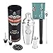Cocktail Shaker Set Barman Professionale 750ml Acciaio Inox Completo Kit Accessori Ricettario Ebook Idea per Martini Gin Tonic Mojito Party Feste Aperitivo Bar Bartender e come Regalo Uomo Donna 2022