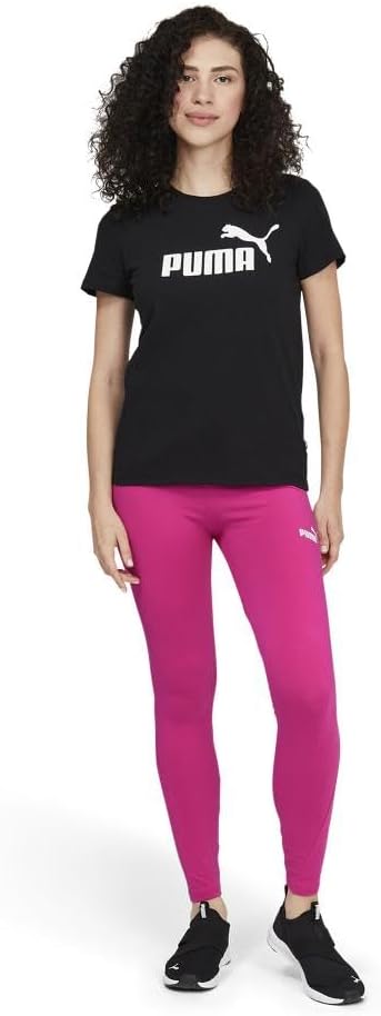 PUMA Womens Power High Waist Leggings Casual - Pink - Size S