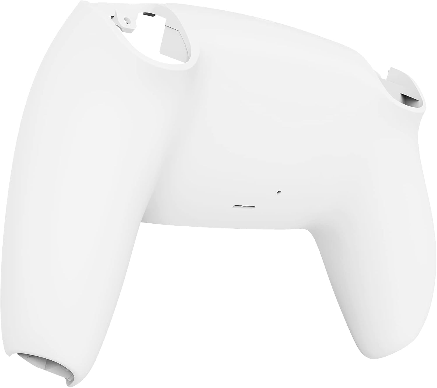 eXtremeRate White Grip Custom Back Plate Bottom Shell Compatible with ps5 Controller, Replacement Back Shell Cover Compatible with ps5 Controller - Image 3