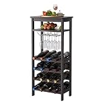 Freestanding Wine Racks Espresso