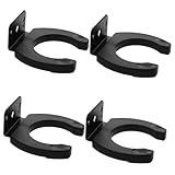 Polyvalent: adaptés à divers environnements, y compris le ktv à la maison et à l'hôtel, ces cintres conviennent pour garder votre équipement audio organisé, support de support de micro