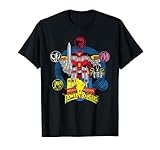 Celebra la robótica clásica con este diseño retro Megazord Defender, con gráficos atrevidos de inspiración vintage para el mejor fanático. Libera el poder de la nostalgia con nuestro diseño Retro Megazord, perfecto para los fanáticos acérrimos de la icónica serie Ranger.