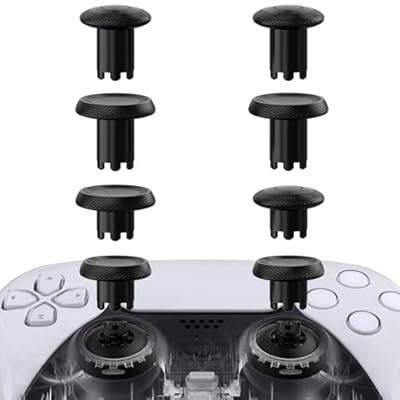 eXtremeRate ThumbsGear V3 Joysticks Intercambiables Palanca Ergonómica para ps5 Analógico de Repuesto Thumb Sticks para ps4 Mando - 3 Alturas Adjustables Grips Thumbsticks Convexo y Cóncavo(Negro) | Ya disponible en tu tienda friki favorita! En mundofriki.es! eXtremeRate ThumbsGear V3 Joysticks Intercambiables Palanca Ergonómica para ps5 Analógico de Repuesto Thumb Sticks para ps4 Mando - 3 Alturas Adjustables Grips Thumbsticks Convexo y Cóncavo(Negro) | Ya disponible en tu tienda friki favorita! En mundofriki.es!