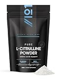 L-Citrulline Malate Powder 500g – Unflavoured – 5 Grams per Serving – Vegan Fermented Amino Acid – Resealable and Recyclable Pouch by Alpha01
