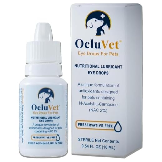 OcluVet Antioxidant Eye Drops for Pets