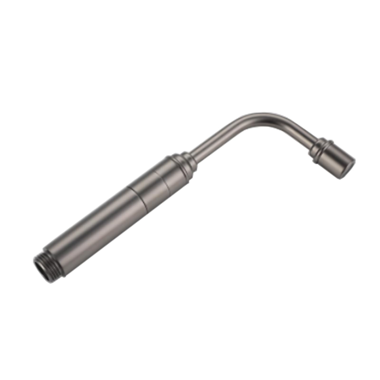 Pulverizador de Bidé de Mano Ajustable Cabezal Ducha de Bidet para Wc Latón para La Higiene Personal,Gris Cepillado