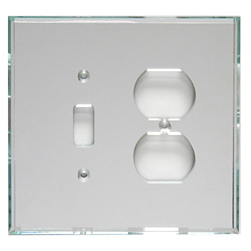 GlassAlike Duplex/Switch Acrylic Mirror Plate New York 