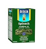 De Cecco Spinach Pasta, Fusilli No.34, 12 Ounce
