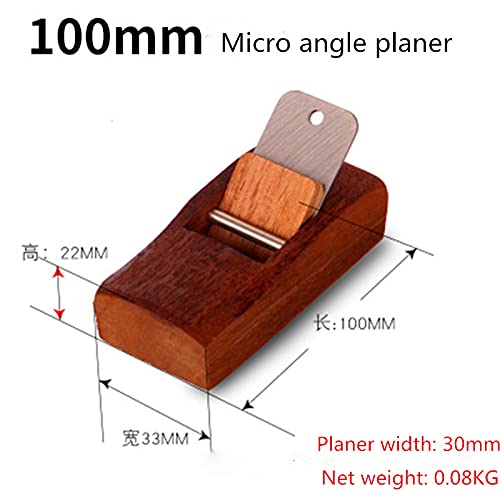 Pialla A Mano In Legno Con Lama - 100mm Per Lavorazione Legno Fai Da Te E Falegnameria
