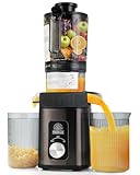 FAB&DELUXE Cold Press Juicer - 34oz Juicer Machines with 4.3' Wide Feed Chute, Slow Masticating Juicer for Fruits and Vegetables, 99% High Juice...