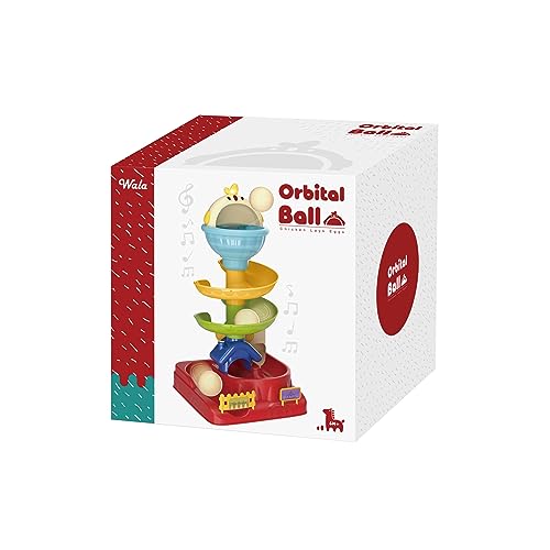 WALA Ball Popper Active Toy with Lights and Sound for Toddlers Ball Drop Toy - Orbital Ball Tower Toy - Preschool Toys - Early Developmental Toys - STEM Educational Sound Toy for Ages 12+ Monthes