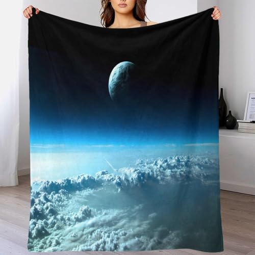 Couverture espace 3D jeté de canapé microfibre plaid voyage 150x200 - 4