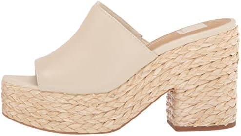 Dolce Vita Women's Elora Heeled Sandal, Ivory Leather, 10 | Image 7