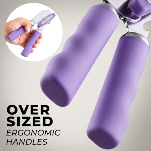Image of Zulay Kitchen Stainless Steel Swing Open Manual Can Opener Comfortable Grip