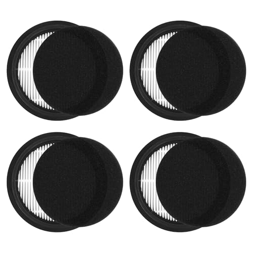 4pcs Replacement Vacuum Cleaner Filters Compatible with SMOTURE VAC01 VAC02