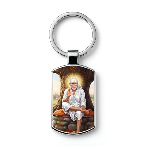 Image of Premium Printed Metal Keychain for Men & Women | High-Definition Artwork Print | Durable Key Ring for Car, Bike, Home & Office Keys | Stylish Decorative Key Holder Gift