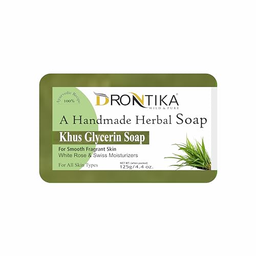 Image of Wild & Pure Handmade Assorted Bath Soap Saffron & Khus Glycerin Combo Of Fresh Bathing Bar (Pack Of 8) Each 125gm